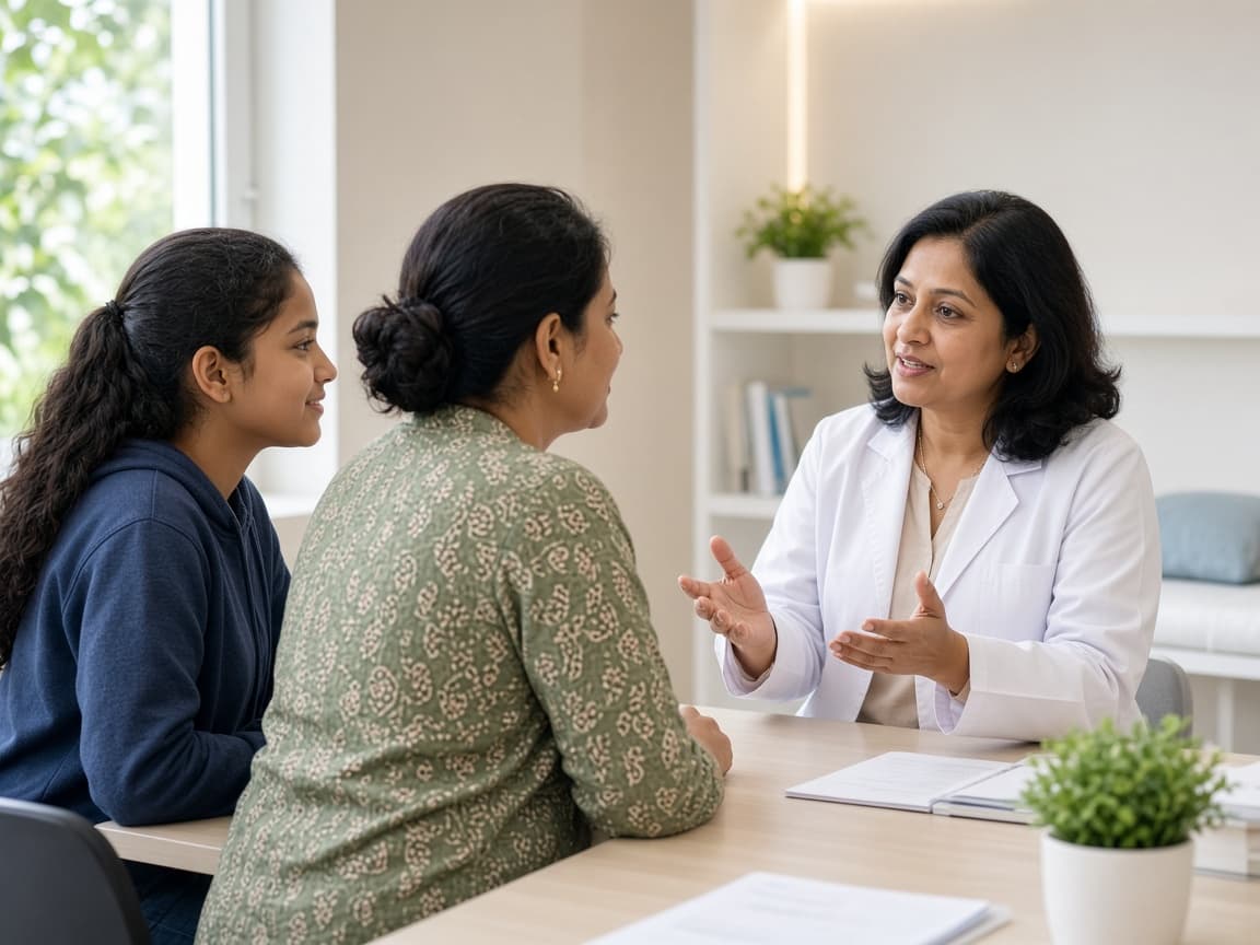 Puberty and growth evaluation for adolescents at Dr. Lavanya Kids Care, Hyderabad