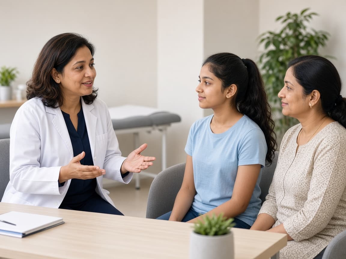 Preventive health counseling for adolescents at Dr. Lavanya Kids Care, Hyderabad
