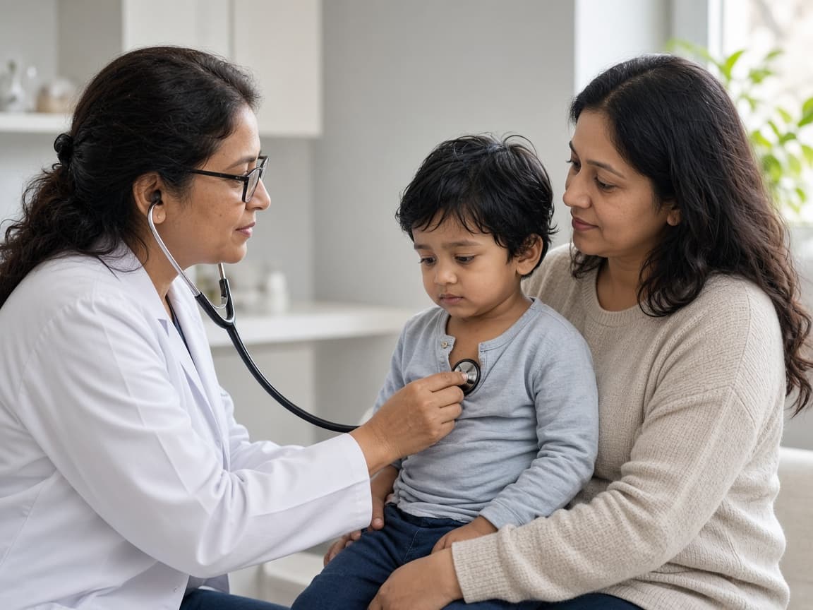 Cold cough and flu care for children at Dr. Lavanya Kids Care, Hyderabad