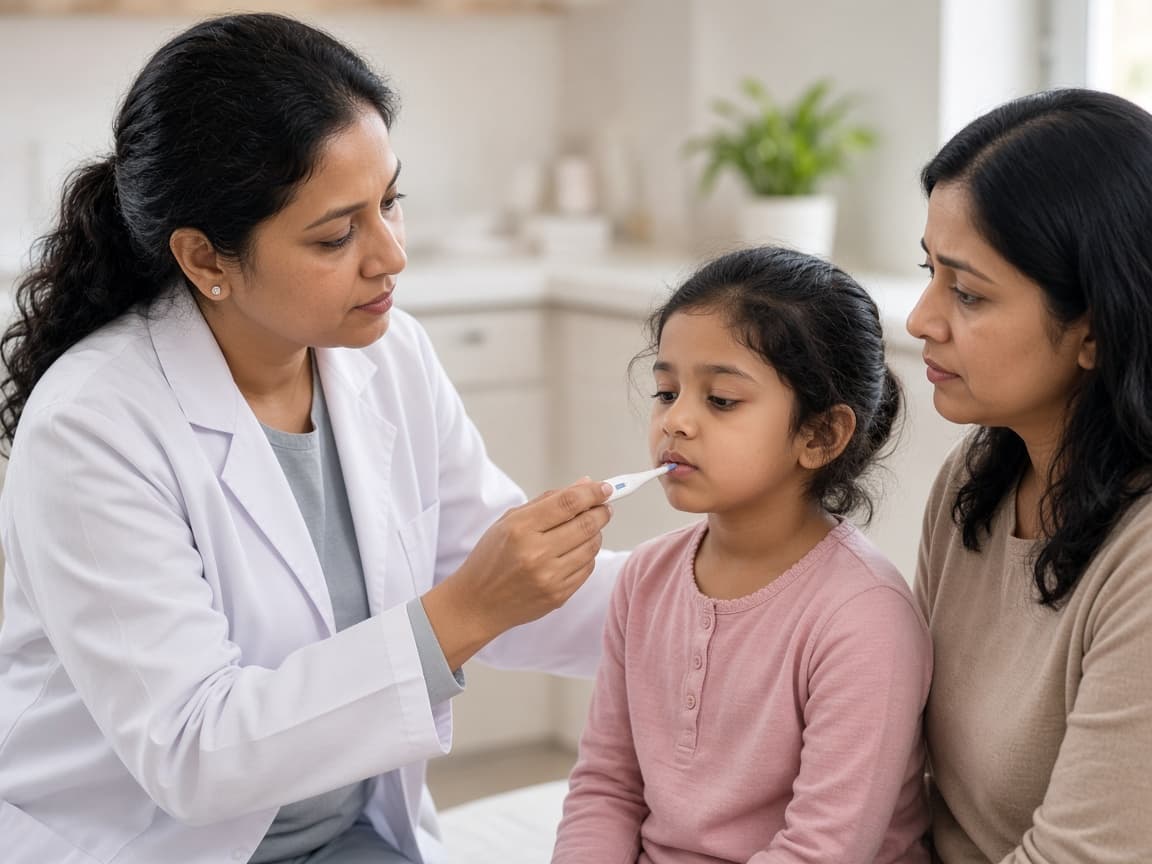 Pediatric Infections & Common Illnesses overview at Dr. Lavanya Kids Care in Puppalaguda, Hyderabad