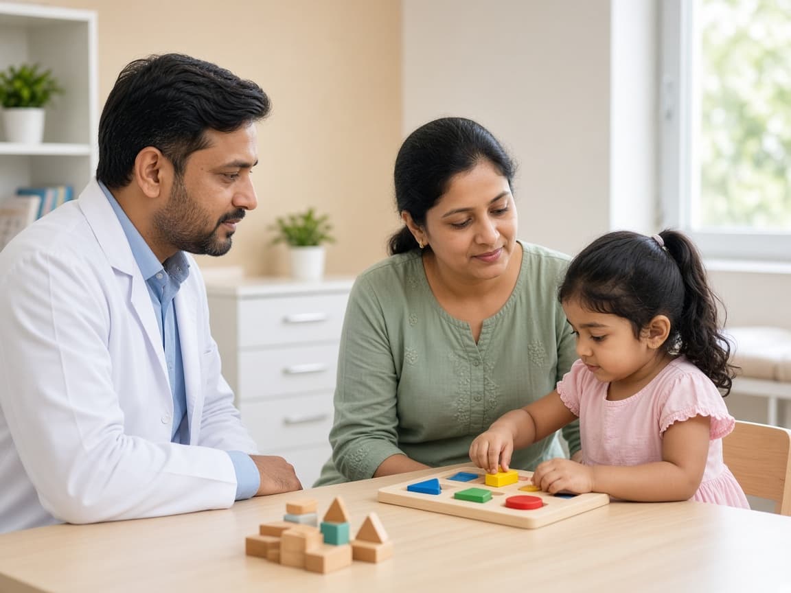 Learning concerns evaluation for school-age children at Dr. Lavanya Kids Care, Hyderabad