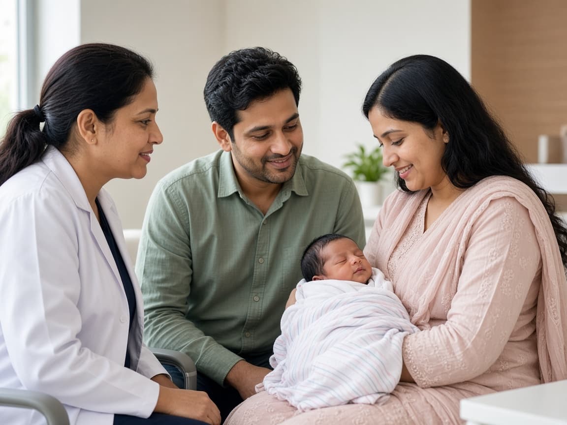 Newborn follow-up care after discharge at Dr. Lavanya Kids Care, Hyderabad