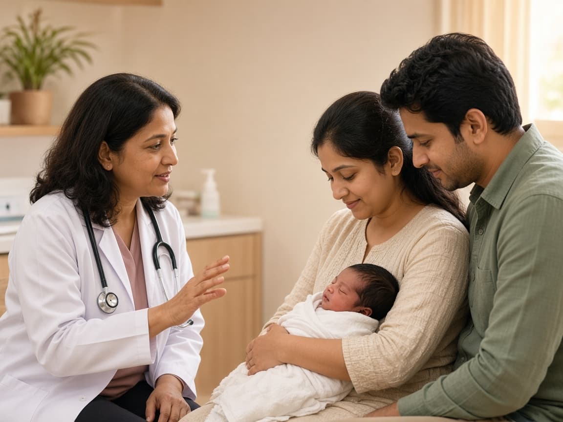 Newborn and infant care guidance at Dr. Lavanya Kids Care, Hyderabad