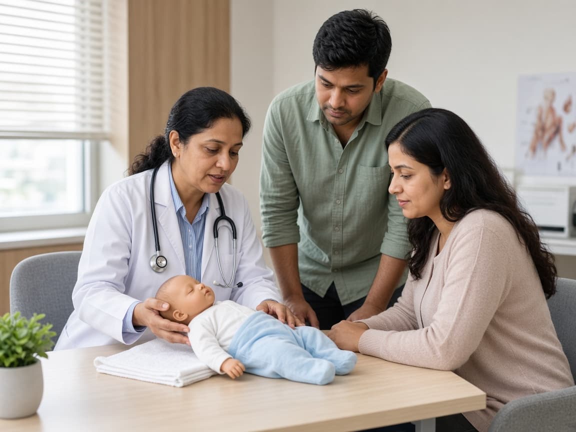 Newborn and infant care guidance at Dr. Lavanya Kids Care, Hyderabad