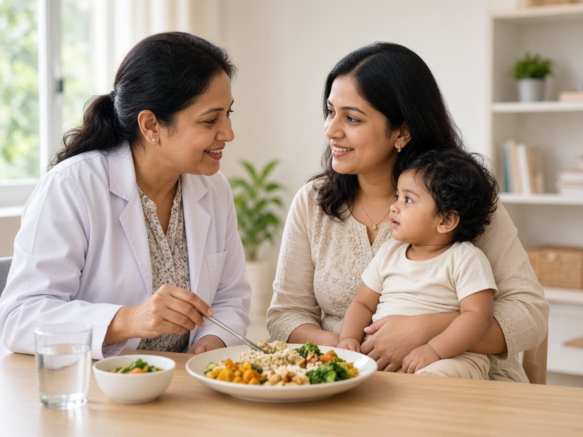 Pediatric Nutrition overview at Dr. Lavanya Kids Care in Puppalaguda, Hyderabad