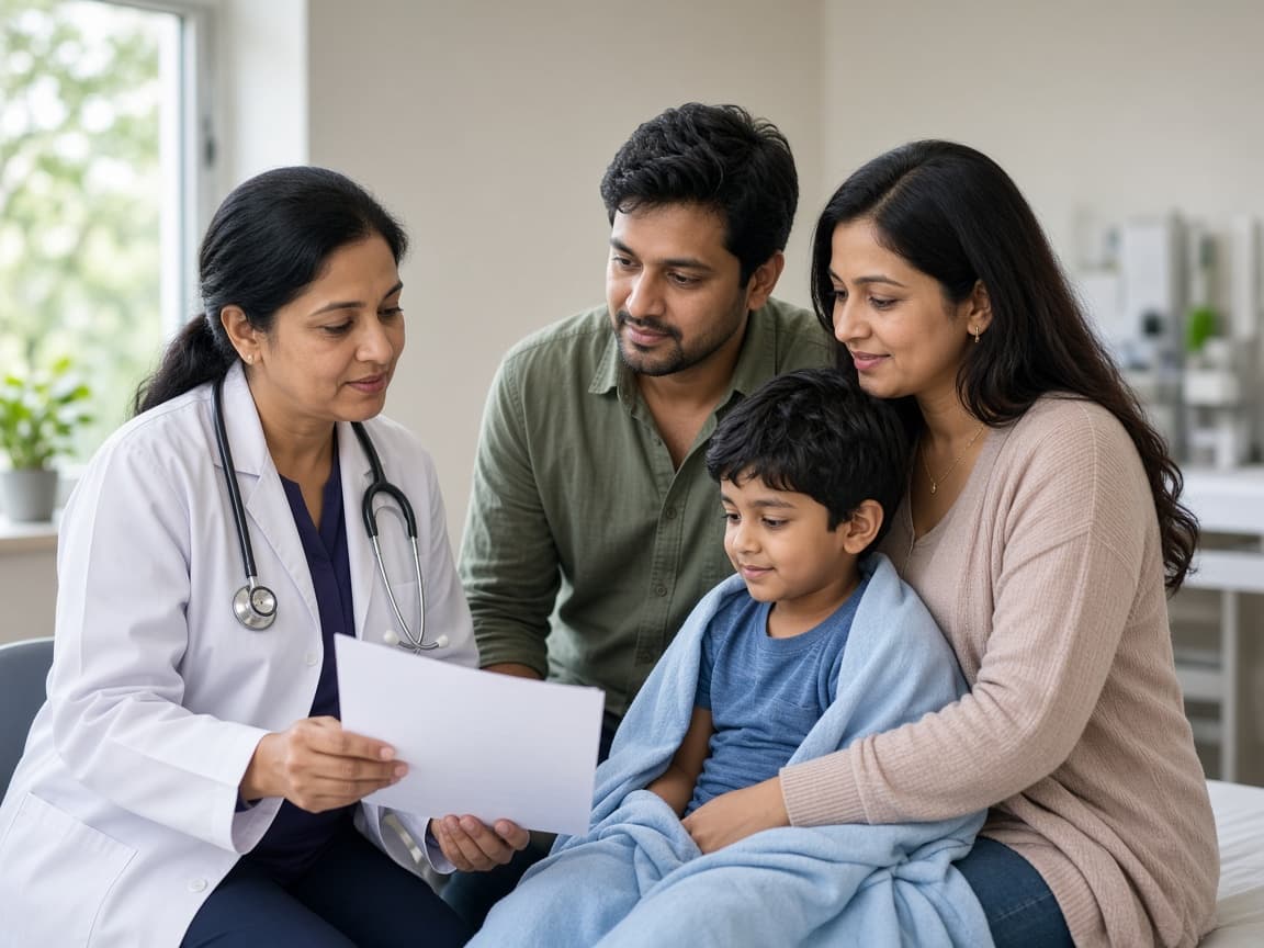 Acute illness assessment for children at Dr. Lavanya Kids Care, Hyderabad