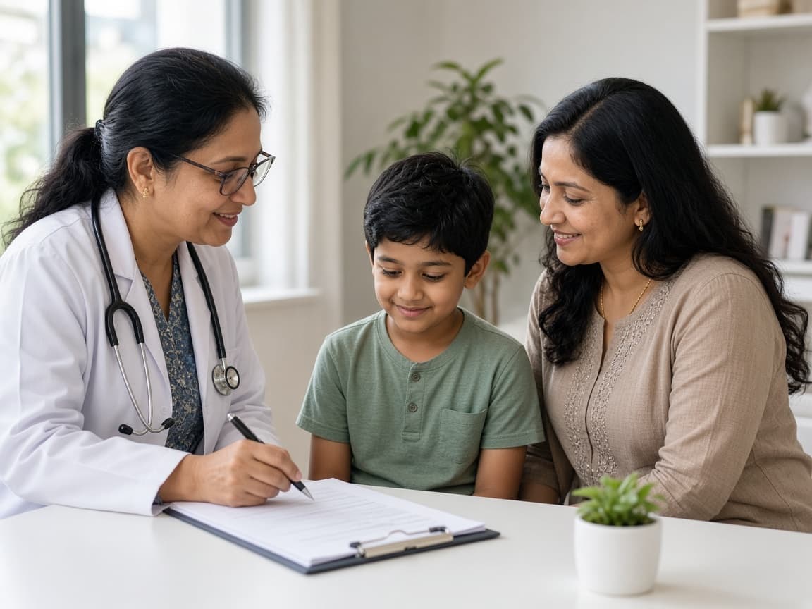 Ongoing pediatric health monitoring at Dr. Lavanya Kids Care, Hyderabad