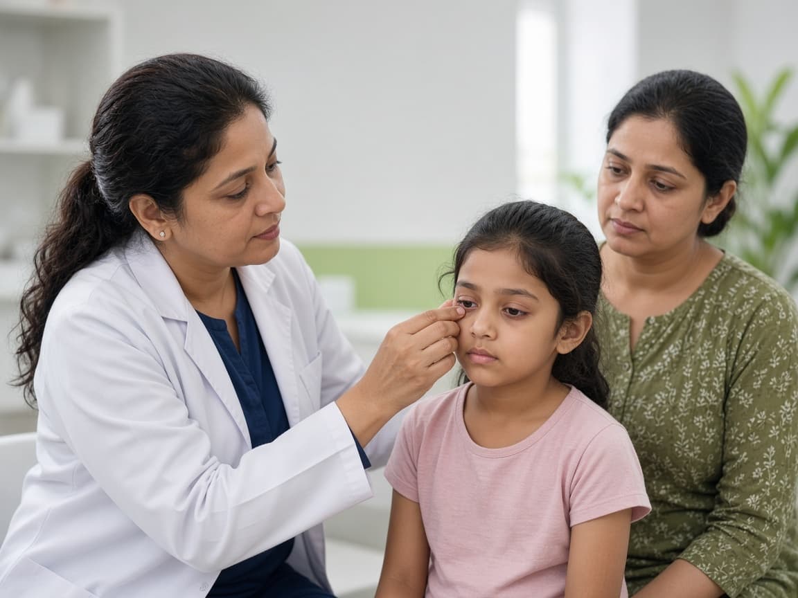 Pediatric anemia evaluation and guidance at Dr. Lavanya Kids Care, Hyderabad